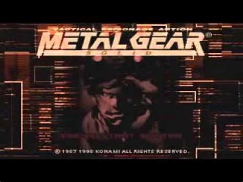 metal gear solid sound effects